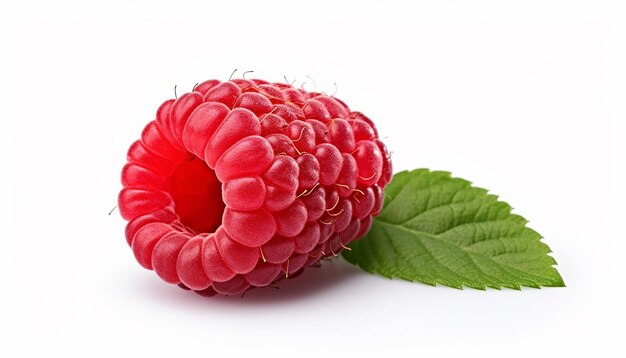 Foto seitenansicht der raspberry-höhe