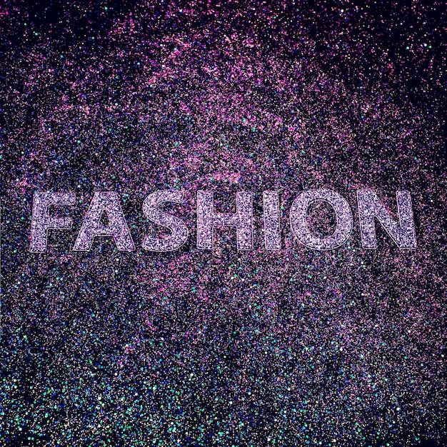 Seja fashion. letras da moda. Fundo de moda glamourosa. estilo minimalista