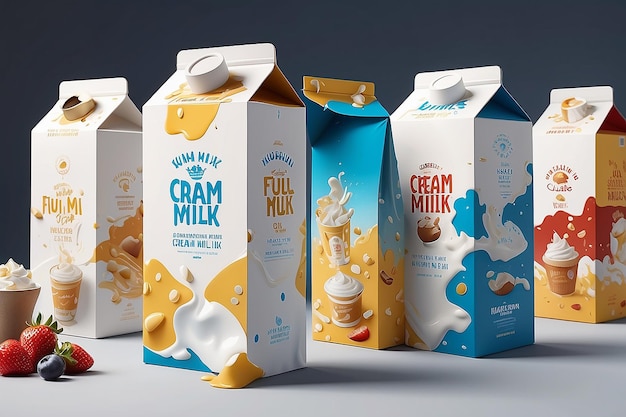 Selangor Malásia 10 de agosto de 2021 Caixas de leite pasteurizado Milky Hokkaido nas prateleiras dos supermercados