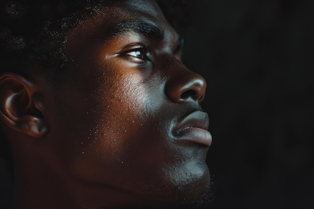 Selbstbewusster afroamerikanischer Mann Generate Ai