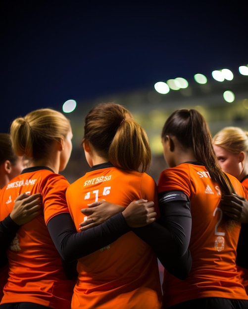 Seleção espanhola de futebol feminino Foto stock