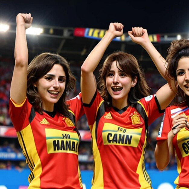 La selección española celebra tras ganar la final