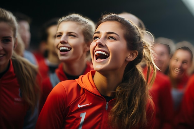 Selección española de fútbol femenino Foto de stock