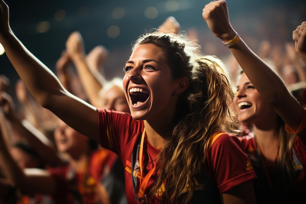 Selección española de fútbol femenino Foto de stock