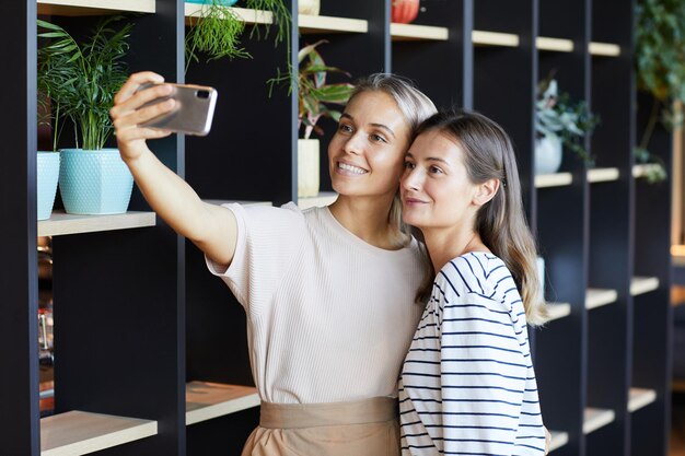 Selfie mit Freund