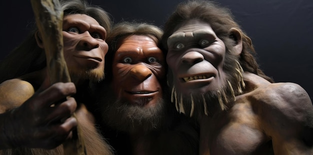 Selfies de neandertales