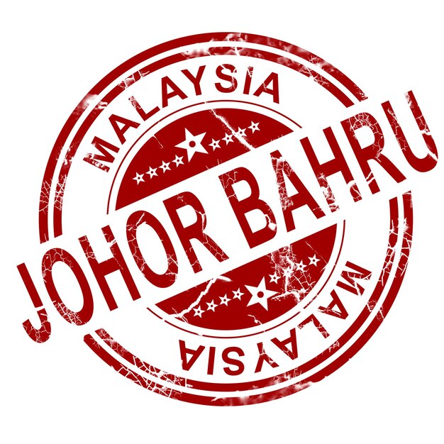 Sello rojo Johor Bahru