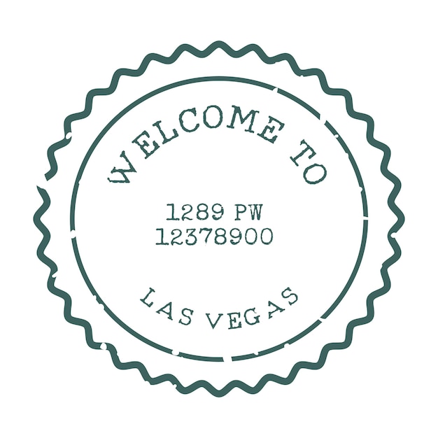 selo postal png elemento vintage fundo transparente
