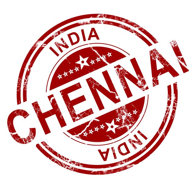 Selo vermelho de Chennai