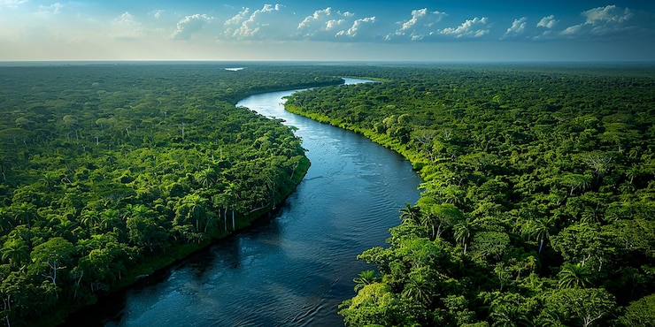 La selva amazónica de América del Sur