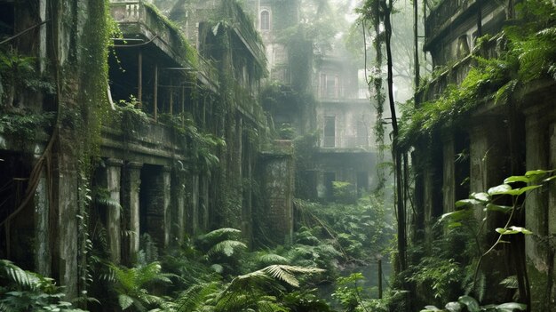 La selva de la ciudad perdida