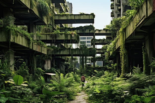 Selva urbana explorando el desierto de hormigón