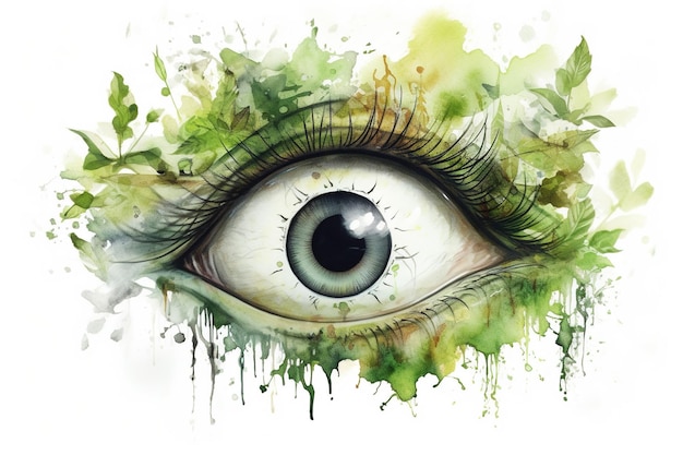 selva verde nos olhos