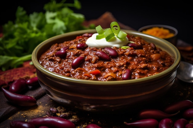 Sem feijão Keto Chili