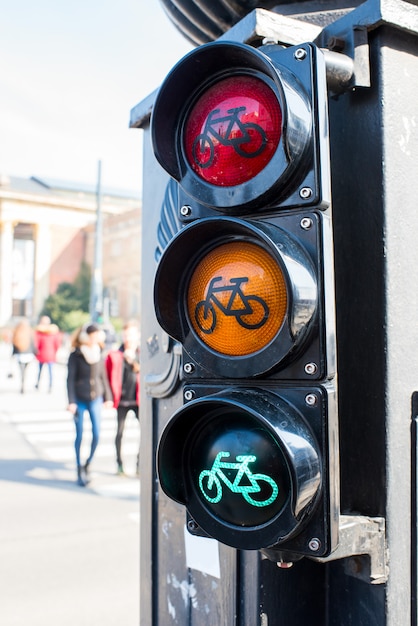 Semáforo para ciclistas