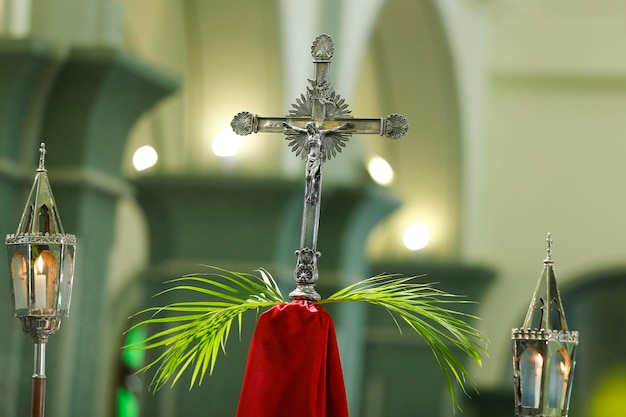 Foto semana santa domingo de ramos símbolo religioso