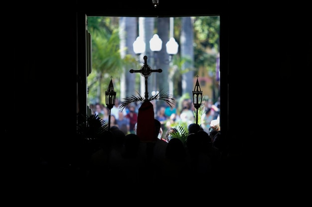 Foto semana santa domingo de ramos símbolo religioso