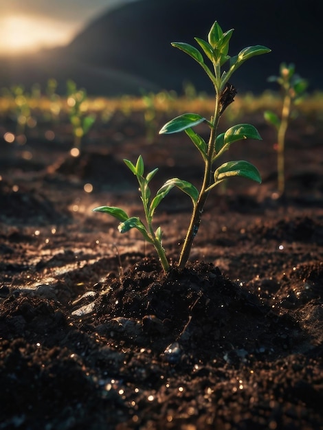 Sementes de resiliência alimentando esperança em meio ao aquecimento global