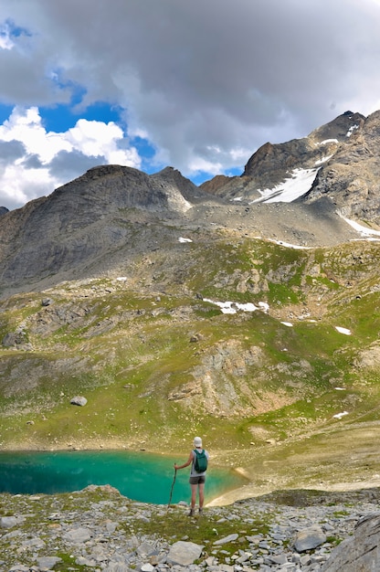 Senderismo en alta montaña