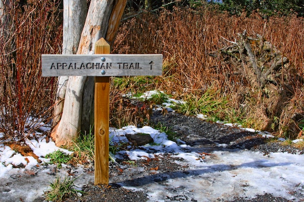 Sendero de los Apalaches en Great Smoky Mountains, EE.UU.