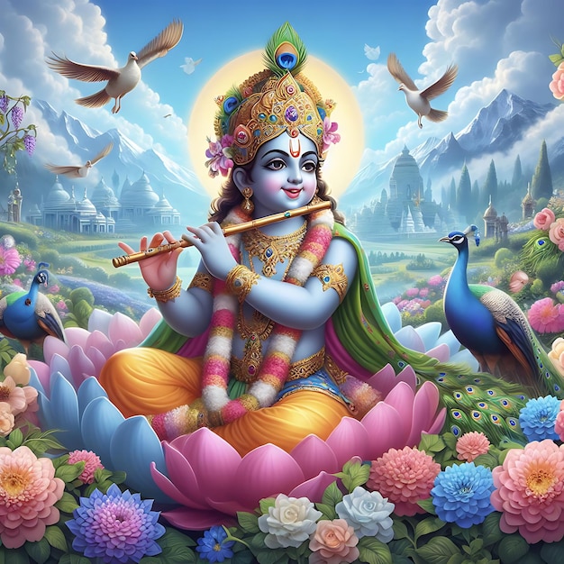 Foto senhor krishna jee