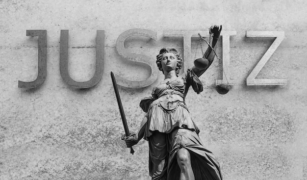 Foto senhora da justiça (justitia)