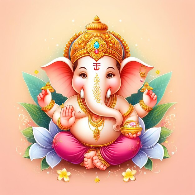 Señor Ganesha Feliz Ganesha Chaturthi