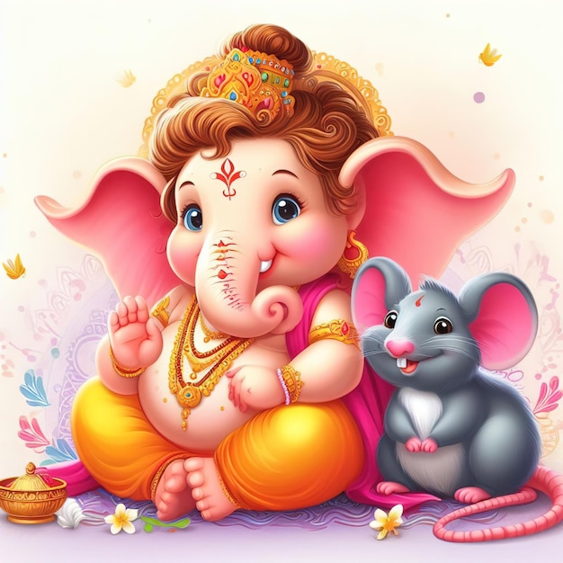 Señor Ganesha Feliz Ganesha Chaturthi