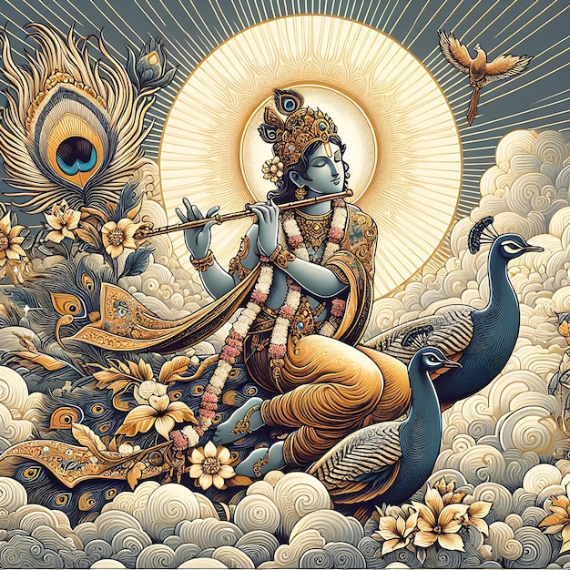 Foto el señor krishna jee