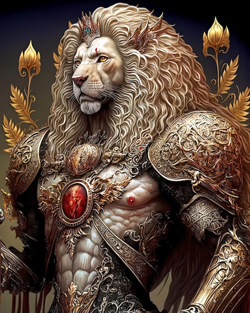 Señor de los Leones de Metal