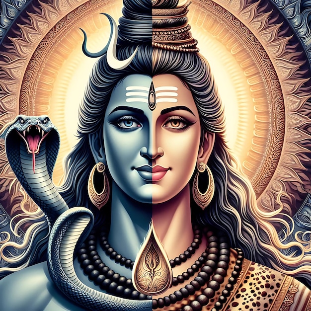 el señor Shiv Parvati