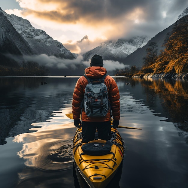 sensación de aventura y exploración al capturar actividades al aire libre como senderismo, esquí