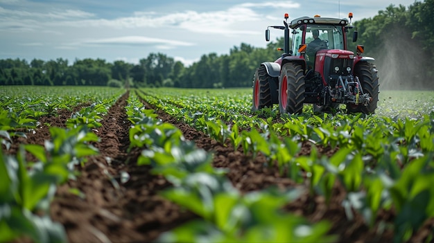 Foto sensores de agricultura de precisión para medir el papel tapiz