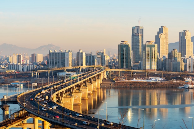 Seoul Skyline der Stadt