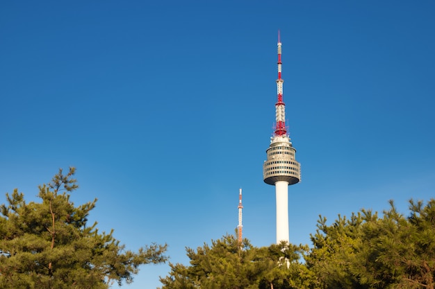 Seoul-Turm in Seoul-Stadt, Südkorea.