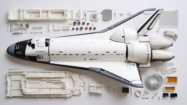 Separate generative KI des Space Shuttles