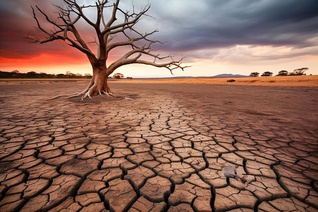 Foto sequía extrema