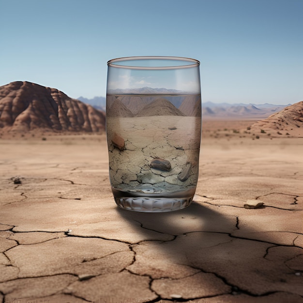 Foto sequía mundial falta de agua potable problema social