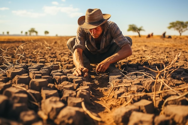 Sequía en tiempo seco IA generativa