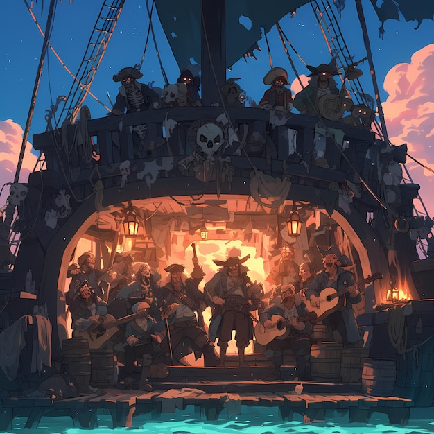 Serenade Buccaneers Piraten-Schiff-Nachtkreuzfahrt
