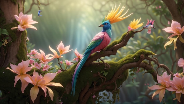 Serenade des Paradiesvogels Eine märchenhafte Waldfantasie