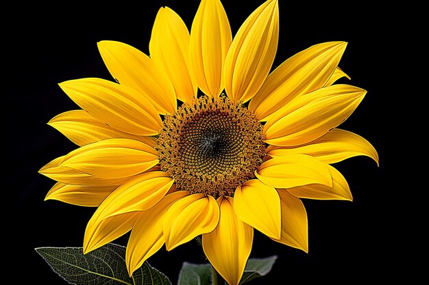 Serenata de girasol armonía en amarillo