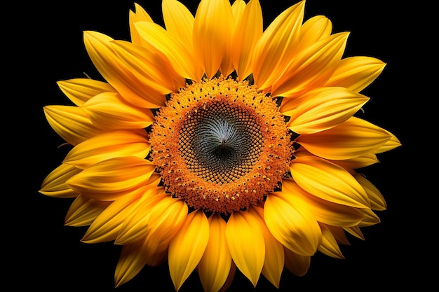 La serendipidad del girasol encuentra alegría