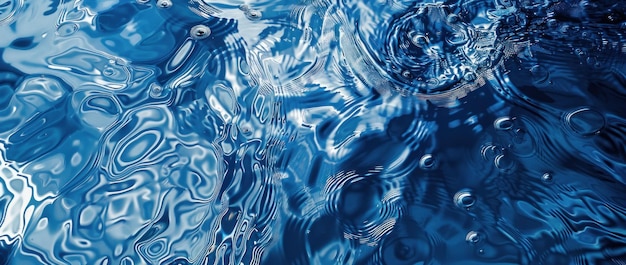 Serene Aquamarine Ripples A Essência da Pureza Inteligência Artificial Generativa