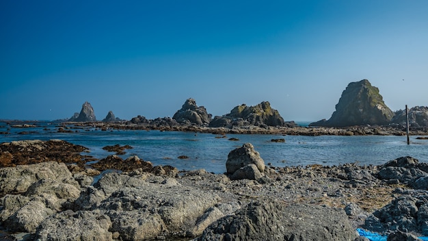 Serene Stone Stone Sea Landschaft