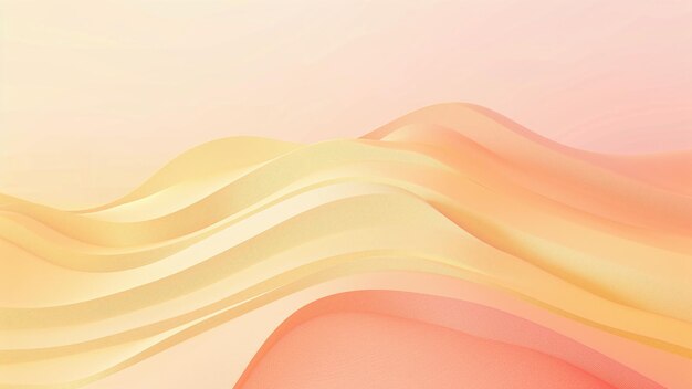 Serenity Dunes Abstracto Obra artística de las olas del desierto