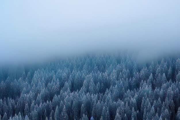 Sereno Bosque Nevado en el Corazón de WinterxA