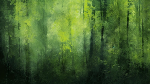 série de desfocamento de gradiente abstrato com uma transição hipnotizante de Dark Forest Green para Soft Moss essência tranquila da floresta para seus projetos criativos tons terrosos e inspiração orgânica
