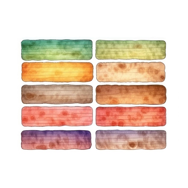 una serie de imágenes de diferentes tablas de colores con una etiqueta que dice "no hay vino" en ella