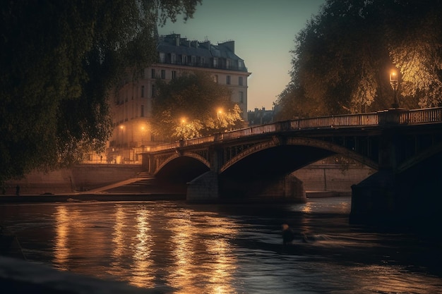 Serie de paisajes urbanos icónicos de IA generativa